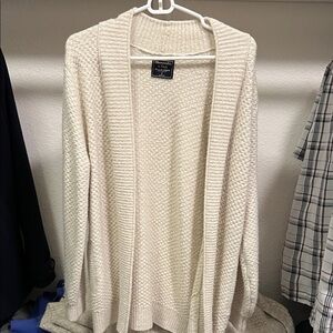 Abercrombie & Fitch Cream Cardigan